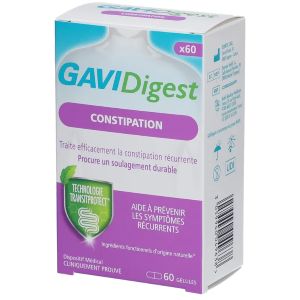 Reckitt GAVIDigest Constipation 60 Gélules - Pharmacie Agnès Praden à Alès