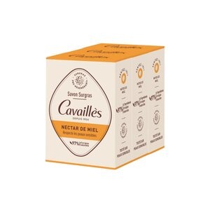 Cavaillès Savon Nectar de Miel 3 x 200g - Pharmacie Agnès Praden à Alès