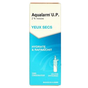 Bausch & Lomb Aqualarm U.P. Solution Ophtalmique Yeux Secs 10 ml - Pharmacie Agnès Praden à Alès