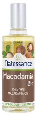 Natessance Huile de Macadamia Bio 50 ml - Pharmacie Agnès Praden à Alès