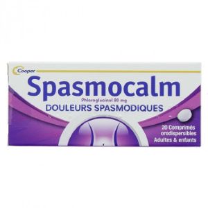 Cooper Spasmocalm 80mg 20 Comprimés Orodispersibles  - Pharmacie Agnès Praden à Alès