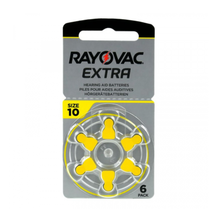 Piles Auditives Rayovac Extra 10 - 6 piles - Pharmacie Agnès Praden à Alès