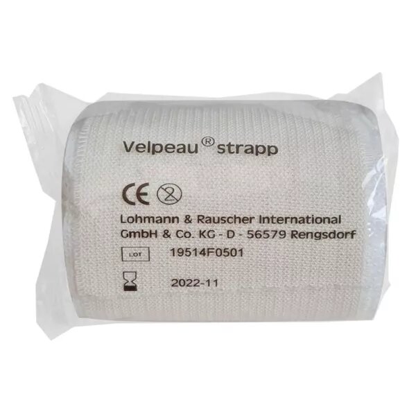 Velpeau Strapp Bande De Compression Adhésive Et Elastique 2,5M x 3CM - Pharmacie Agnès Praden à Alès