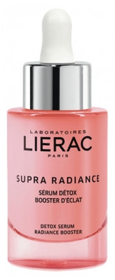 Lierac Supra Radiance Sérum Détox Booster d'Eclat 30 ml - Pharmacie Agnès Praden à Alès