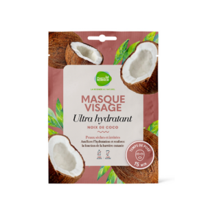 Pharmascience Masque Visage Ultra Hydratant Noix de Coco 18 ml - Pharmacie Agnès Praden à Alès