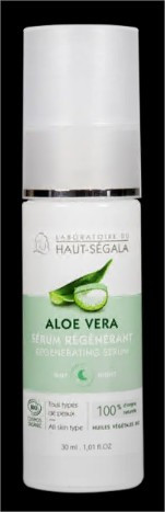 Haut-Ségala Aloe Vera Sérum Régénérant Bio 30 ml - Pharmacie Agnès Praden à Alès
