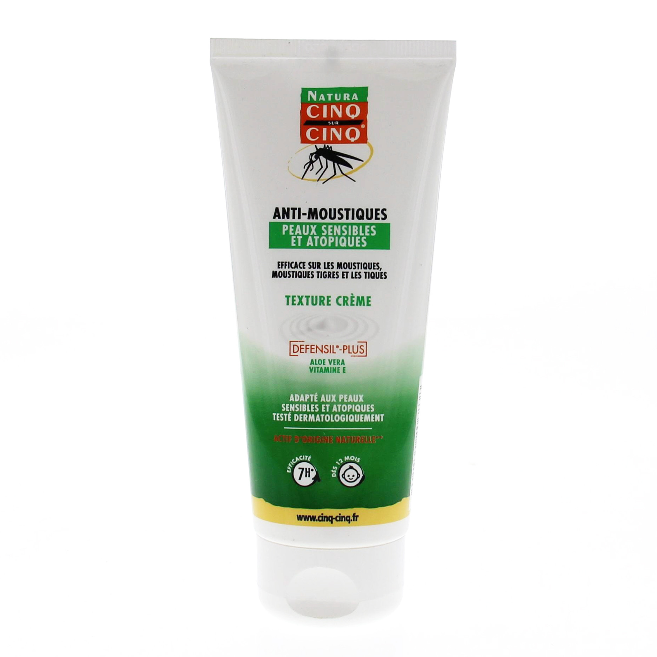 Bausch & Lomb Cinq Sur Cinq Natura Anti-Moustiques Peaux Sensibles et Atopiques 100 ml - Pharmacie Agnès Praden à Alès