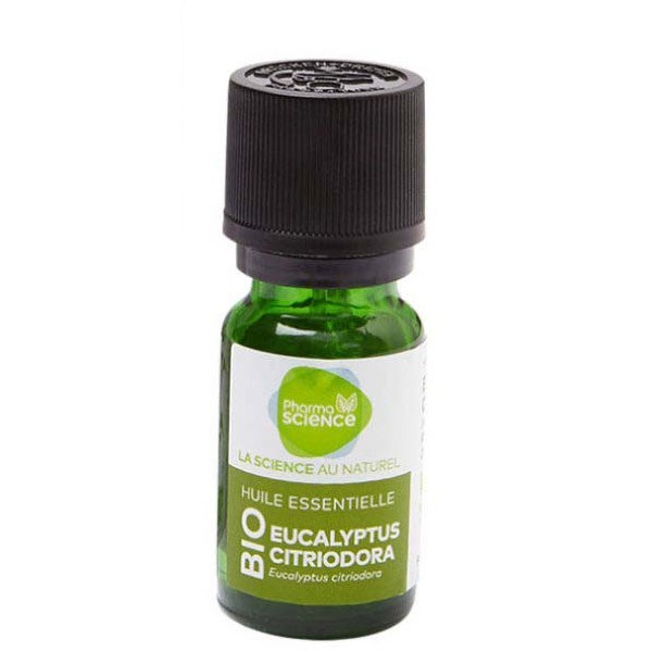 Pharmascience eucalyptus citronné bio huile essentielle 10ml - Pharmacie Agnès Praden à Alès