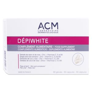 Acm Dépiwhite Complément Alimentaire 60 Gélules - Pharmacie Agnès Praden à Alès