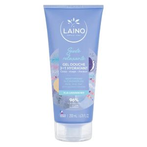 Laino Sieste Relaxante Shampoing Gel Douche 3en1 Hydratant à la Lavande BIO 200ml - Pharmacie Agnès Praden à Alès