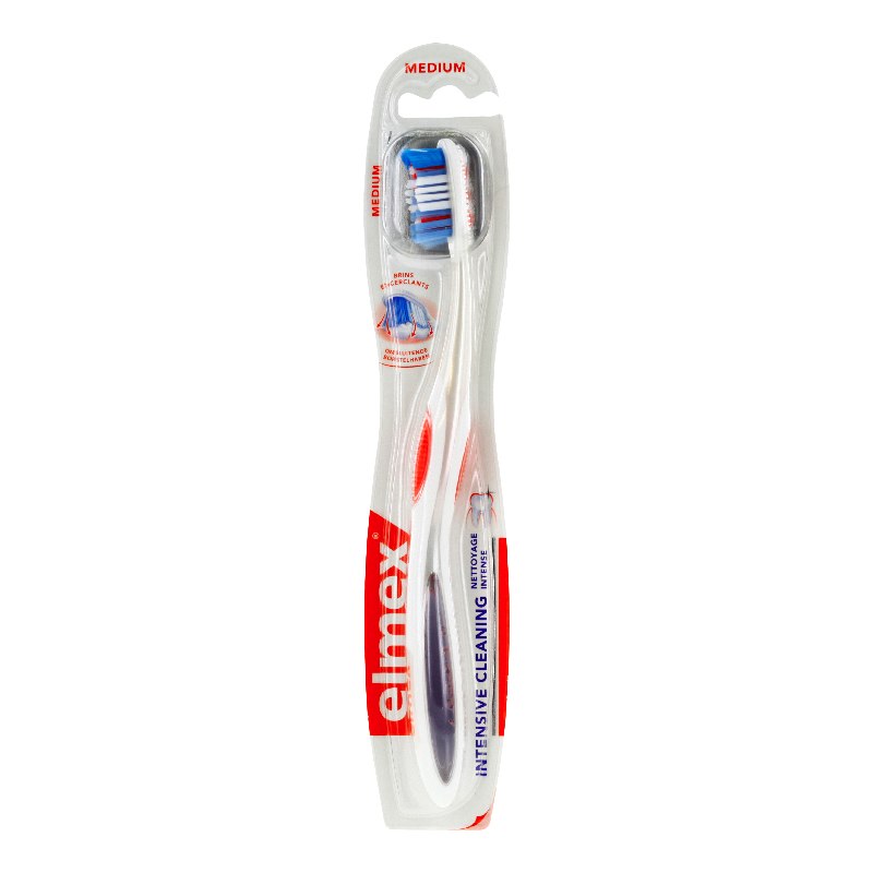 Elmex Nettoyage Intense Brosse à Dents Medium - Pharmacie Agnès Praden à Alès