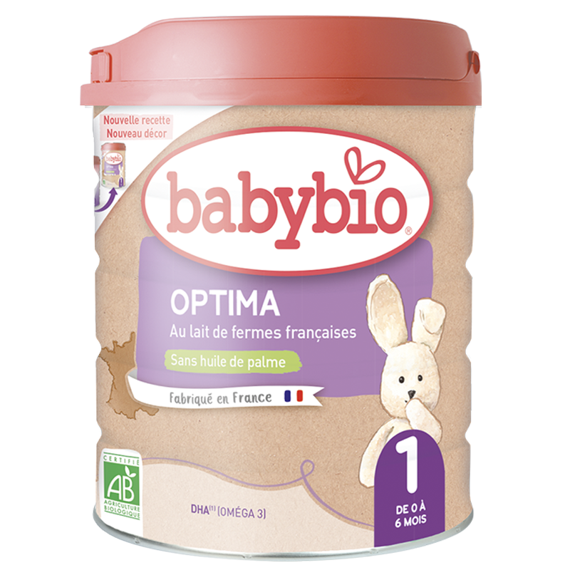 Babybio Optima 1er âge 800g - Pharmacie Agnès Praden à Alès