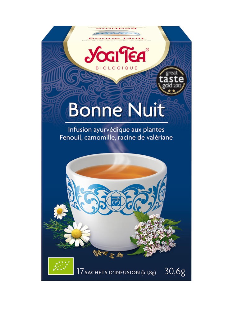 Yogi Tea Infusion Bonne Nuit 17 Sachets - Pharmacie Agnès Praden à Alès