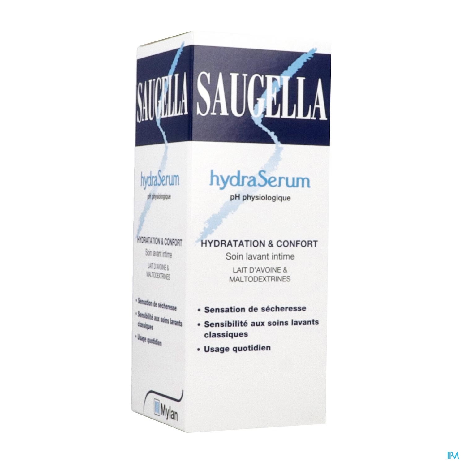 Saugella Hydraserum Sécheresse Intime 200ml - Pharmacie Agnès Praden à Alès