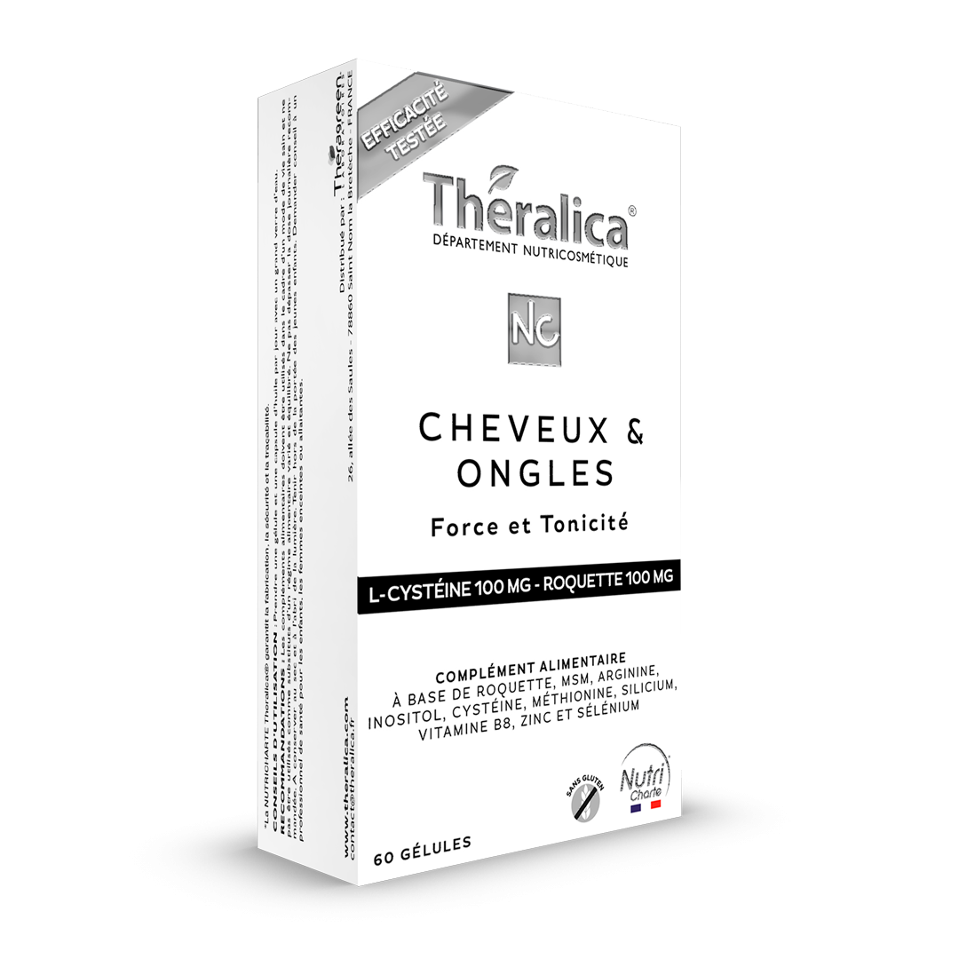 Theralica Cheveux & ongles 60 Gélules - Pharmacie Agnès Praden à Alès