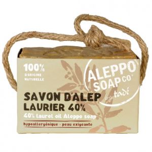 Tadé Savon d'Alep Laurier 40% - 200g - Pharmacie Agnès Praden à Alès