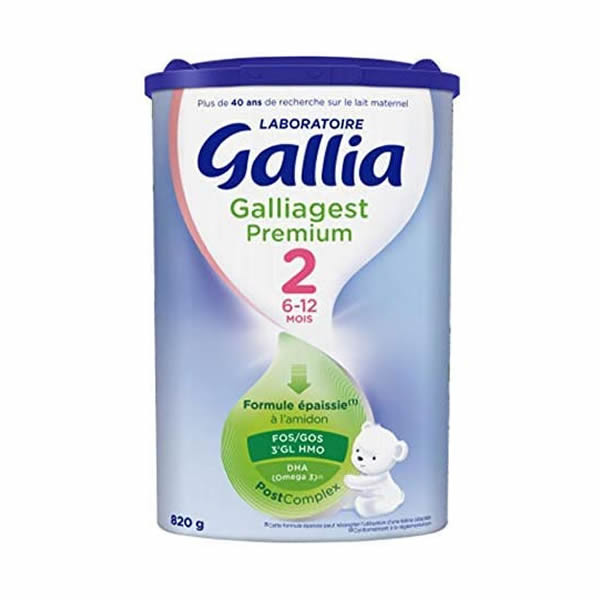 Gallia Galliagest Premium 2 Lait 6 - 12 mois 800g - Pharmacie Agnès Praden à Alès