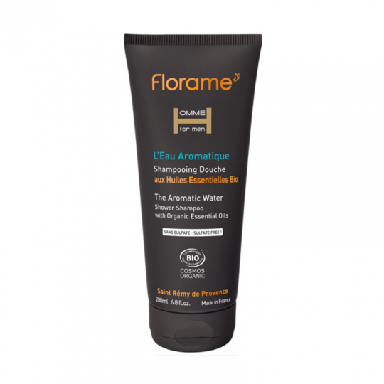 Florame Homme L'eau aromatique Shampooing douche 200ml - Pharmacie Agnès Praden à Alès
