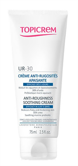 Topicrem UR-30 Crème anti-rugosités apaisante 75 ml - Pharmacie Agnès Praden à Alès