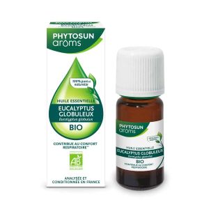 Phytosun Aroms Huile Essentielle Eucalyptus Globulus Bio 10ml - Pharmacie Agnès Praden à Alès