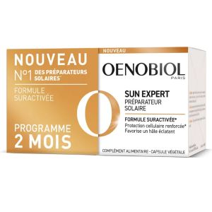 Oenobiol Sun Expert Préparation Solaire 2x30 Capsules - Pharmacie Agnès Praden à Alès