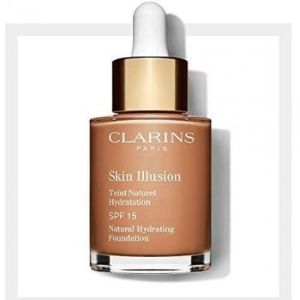 Clarins Skin Illusion Base SPF 15 112 3 Bois de Santal 30ml - Pharmacie Agnès Praden à Alès