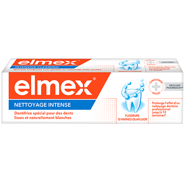 Elmex Nettoyage Intense Dentifrice 50 ml - Pharmacie Agnès Praden à Alès
