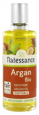 Natessance Huile d'Argan Bio 100 ml - Pharmacie Agnès Praden à Alès