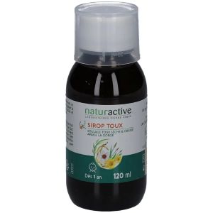 Naturactive Sirop Toux Sèche et Grasse Adulte et Enfant Miel de Manuka 120 ml - Pharmacie Agnès Praden à Alès