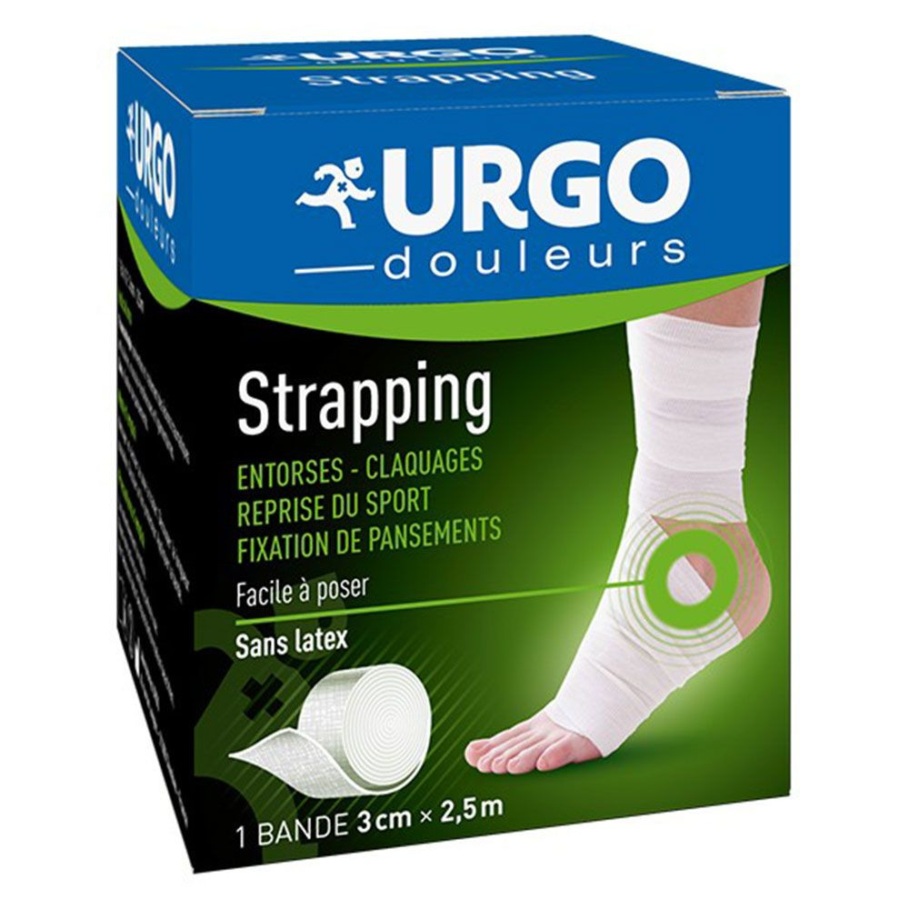 Urgo Strapping 2,50mx3cm - Pharmacie Agnès Praden à Alès