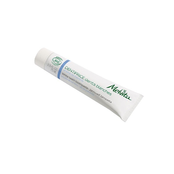 Melvita dentifrice dents blanches 75ml - Pharmacie Agnès Praden à Alès