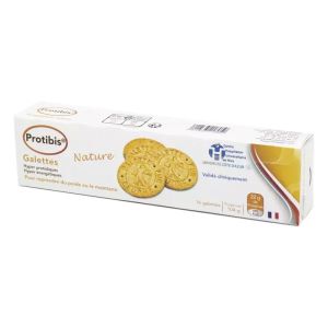 Nestlé  Protibis Galettes  Nature - Hyperprotidiques Hyperénergétiques - Paquet/16 - Pharmacie Agnès Praden à Alès