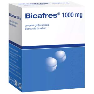 Théradial Bicafres 1000 mg Bicarbonate De Sodium 100 Comprimés - Pharmacie Agnès Praden à Alès
