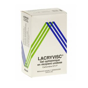 Alcon Lacryvisc Gel Opthalmique 30 Unidoses 0,5g  - Pharmacie Agnès Praden à Alès