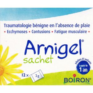 Boiron Arnigel 12 sachets 2g - Pharmacie Agnès Praden à Alès
