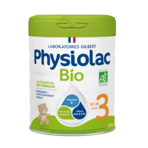 Physiolac Bio Croissance 3 Lait dès 10 mois 800g - Pharmacie Agnès Praden à Alès
