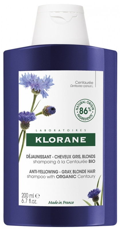 Klorane Shampoing à la Centaurée Bio 200 ml - Pharmacie Agnès Praden à Alès