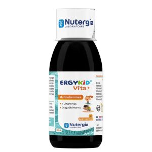 Nutergia ErgyKid Vita+ Multivitamines 150ml - Pharmacie Agnès Praden à Alès