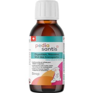 Santis PediaSantis Digestion, Nausées, Mal des Transports Sirop 100 ml - Pharmacie Agnès Praden à Alès