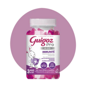 Guigoz Pro Kids Immunité 60 gommes - Pharmacie Agnès Praden à Alès