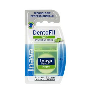 Inava Dentofil Fluor Fil Dentaire Menthe Fraîche 35m - Pharmacie Agnès Praden à Alès