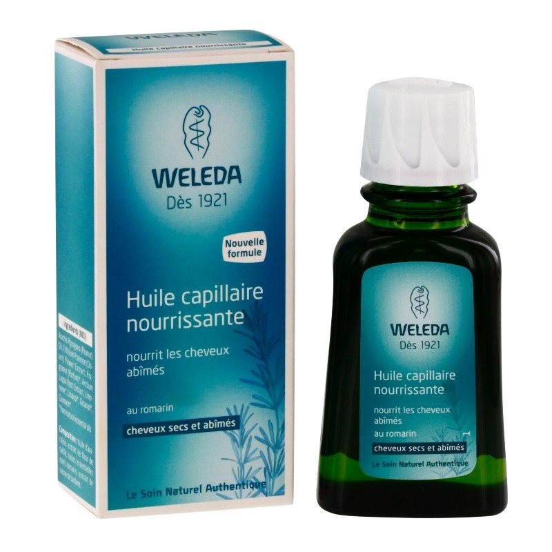 Weleda Huile Capillaire Nourrissante 50 ml - Pharmacie Agnès Praden à Alès