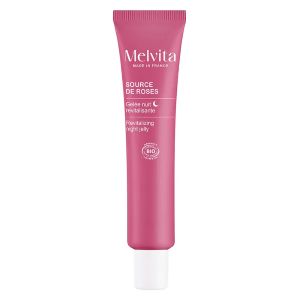 Melvita Source de Roses Gelée Nuit Revitalisante Bio 40ml - Pharmacie Agnès Praden à Alès