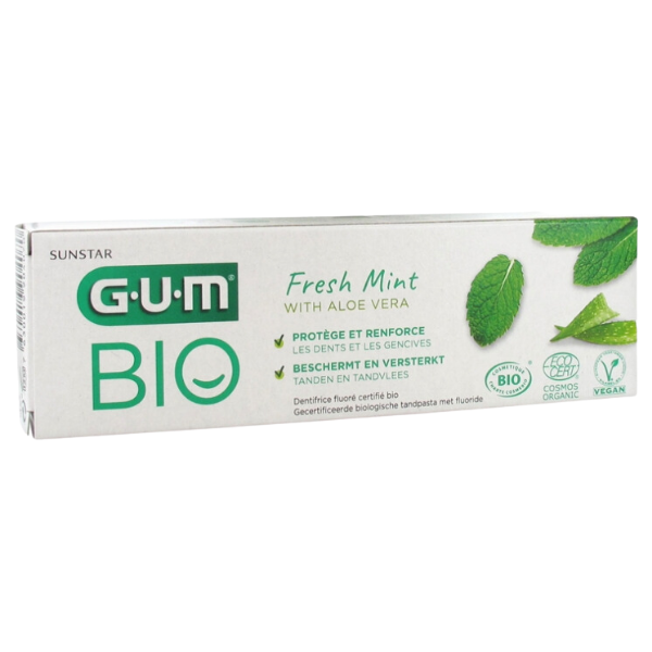 Gum Dentifrice Bio 75 ml - Pharmacie Agnès Praden à Alès