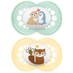 Mam Sucette Original Silicone 18+ Mois Lot 2 - Pharmacie Agnès Praden à Alès