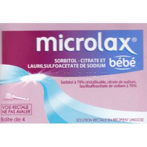 Johnson & Johnson Microlax Bébé Solution Rectale en Unidoses - Pharmacie Agnès Praden à Alès