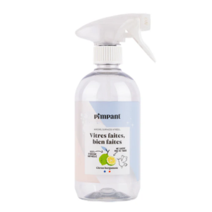 Pimpant Spray Vitre Rechargeable 500 ml (Bouteille Uniquement)  - Pharmacie Agnès Praden à Alès