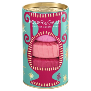 Roger & Gallet Coffret 3 Savons 100 g - Rose, Fleur de Figuier, Gingembre Rouge - Pharmacie Agnès Praden à Alès