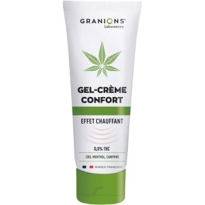Laboratoire des Granions Gel-Crème Confort CBD Effet Chauffant 75 ml - Pharmacie Agnès Praden à Alès