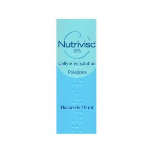 Alcon Nutrivisc 5% Collyre Flacon Compte Goutte 10ml - Pharmacie Agnès Praden à Alès